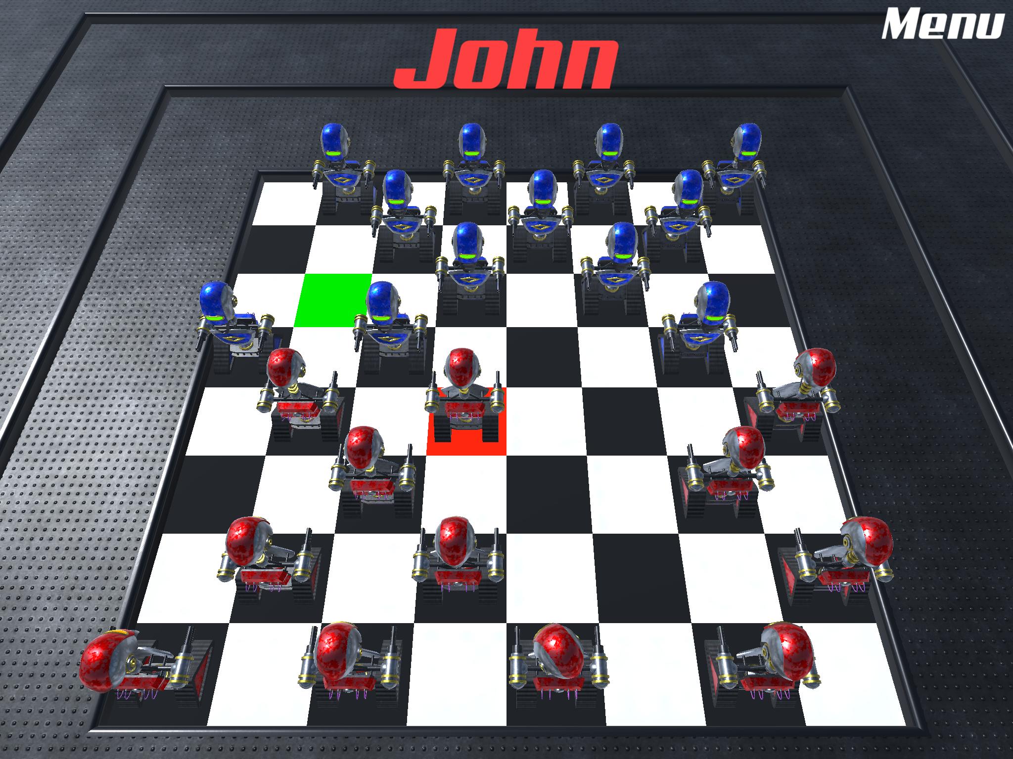 Robot Checkers