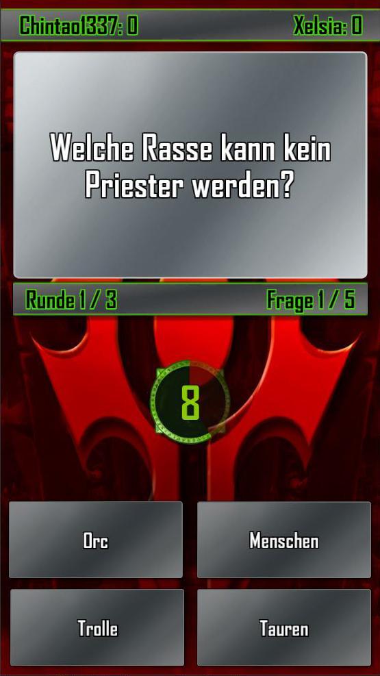 MMOZone WoW Quiz