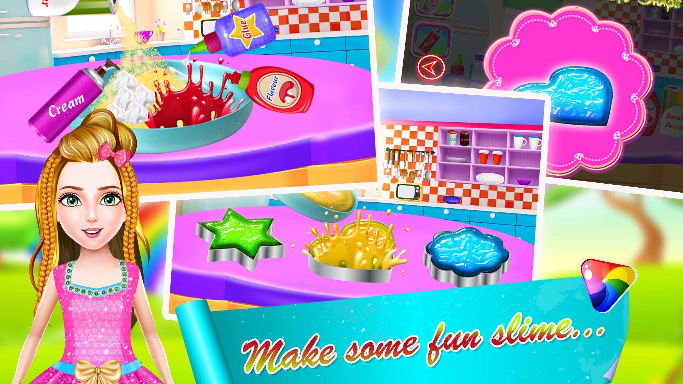 DIY Glitter Slime Maker - Jelly Factory Games