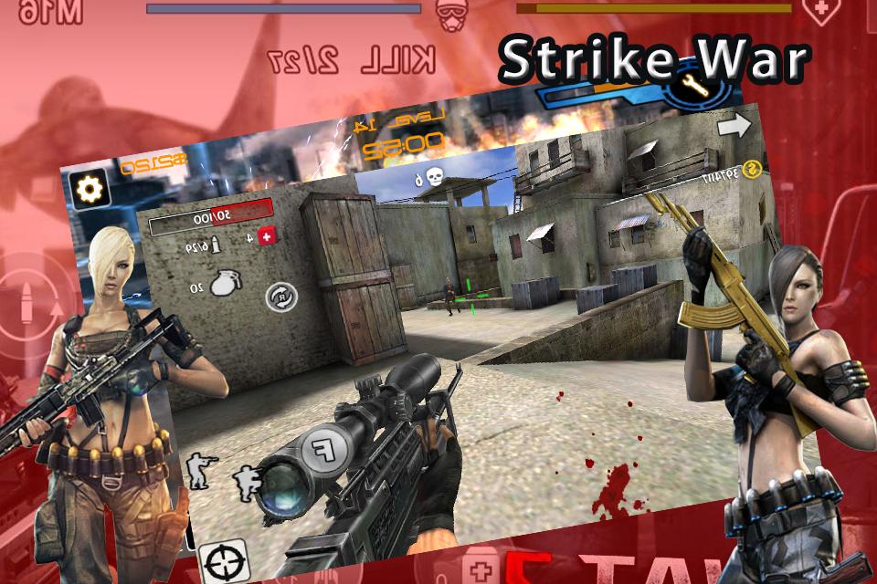 Gun Ak47 Strike War