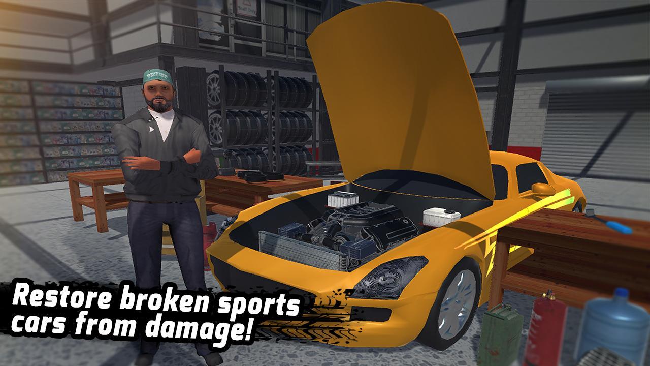 Sport Car Service Workshop