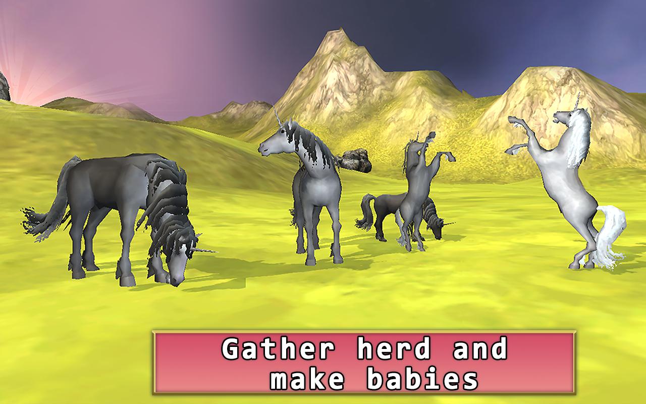 Unicorn Survival Simulator 3D
