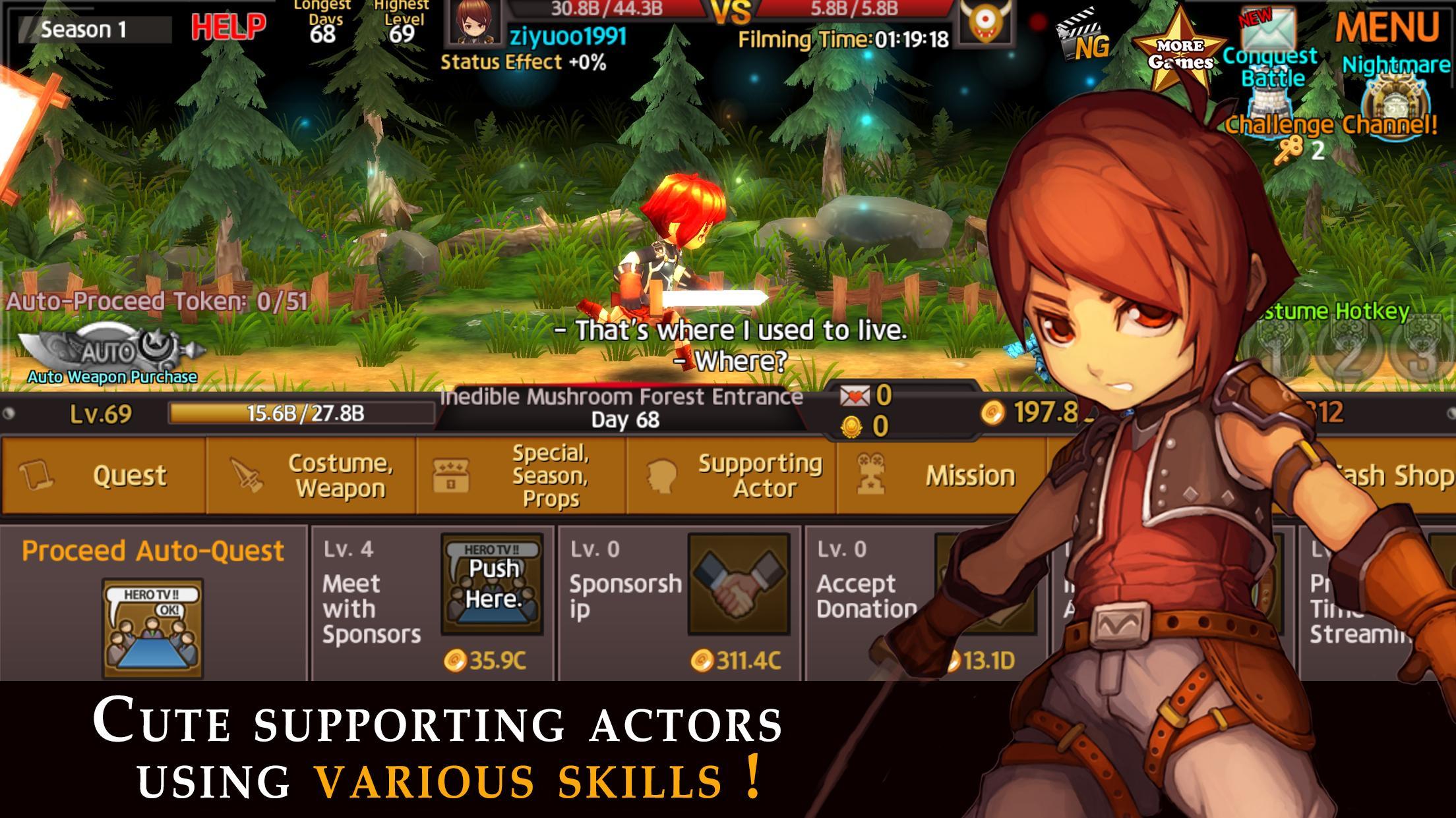 Hero TV : Idle RPG