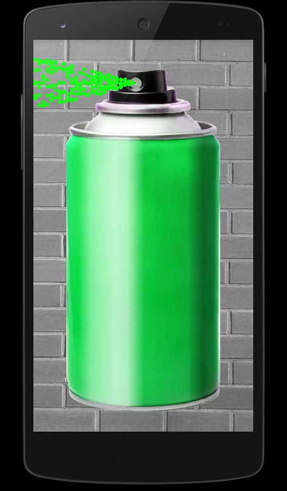 Spray for graffiti