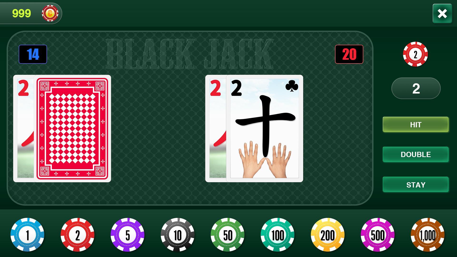 Blackjack mandarin