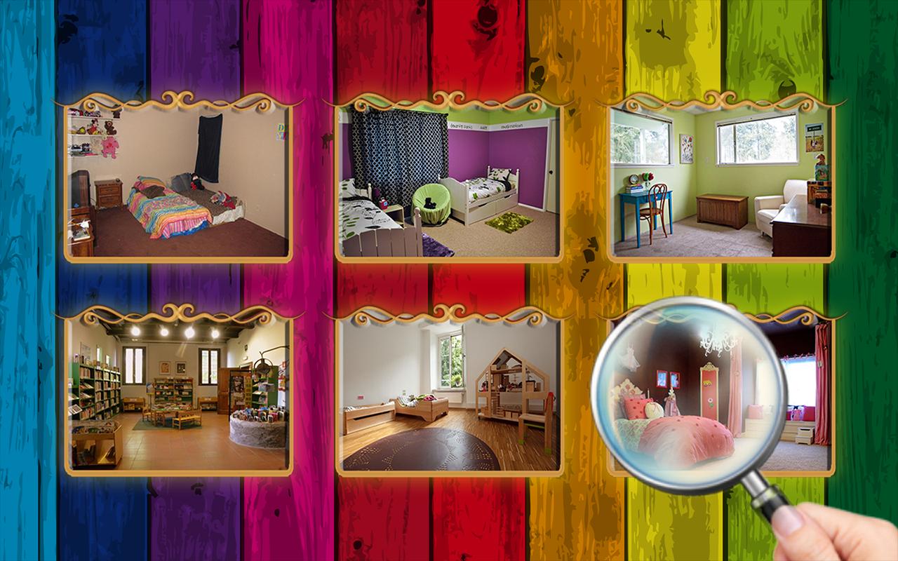 Hidden Objects Kids room
