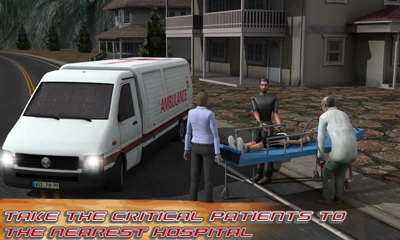 Ambulance Driving: Rescue Op