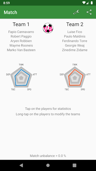 Balance your teams