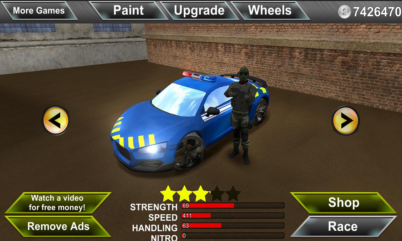 Police Agent vs Mafia Driver