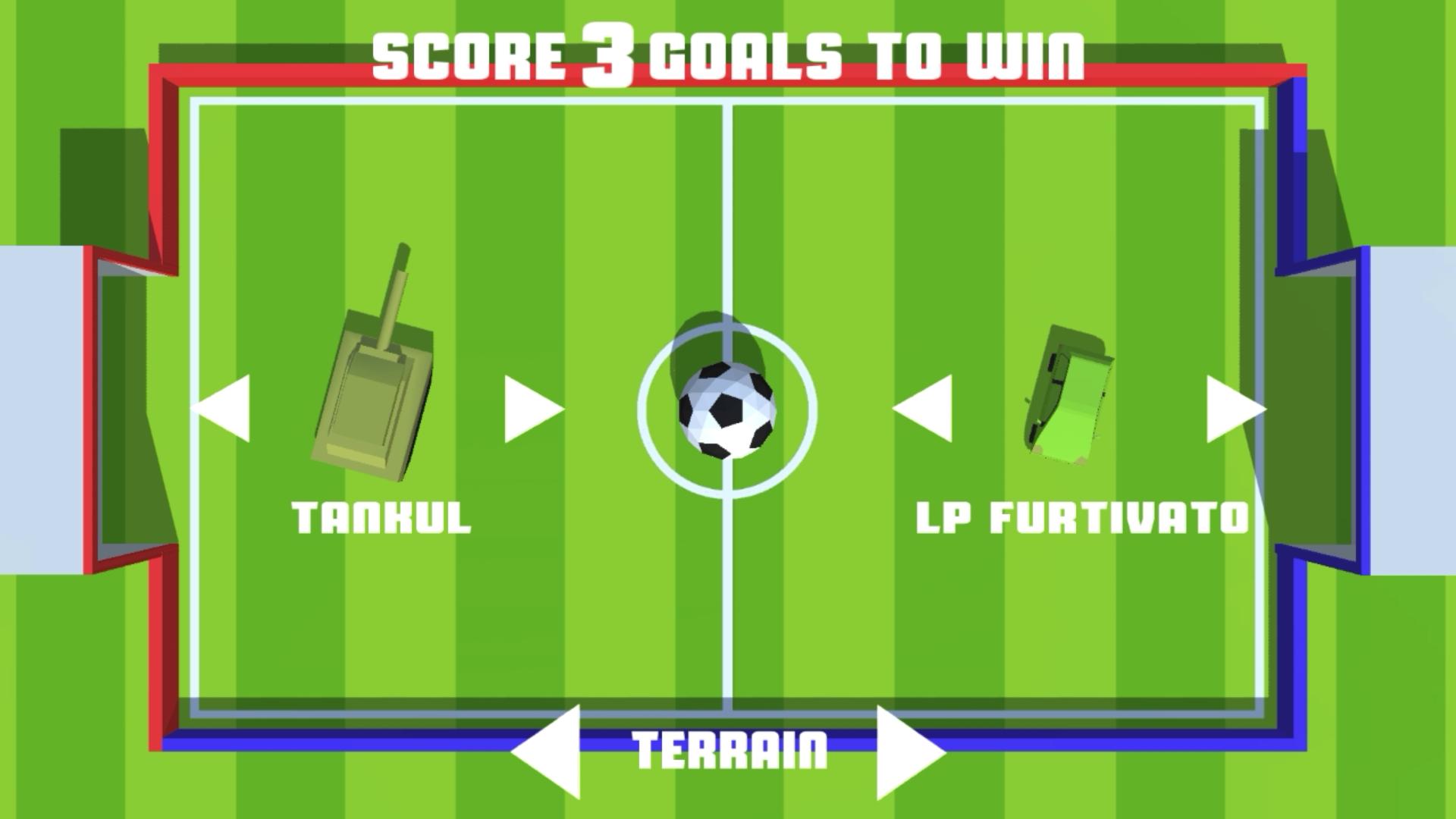 Soccar :  2 - 4 Players