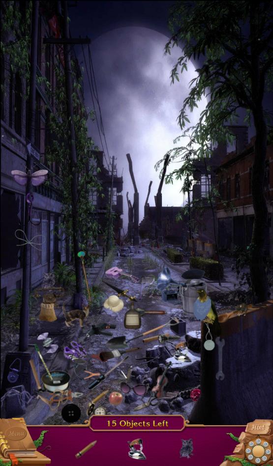 Hidden Objects Deserted City