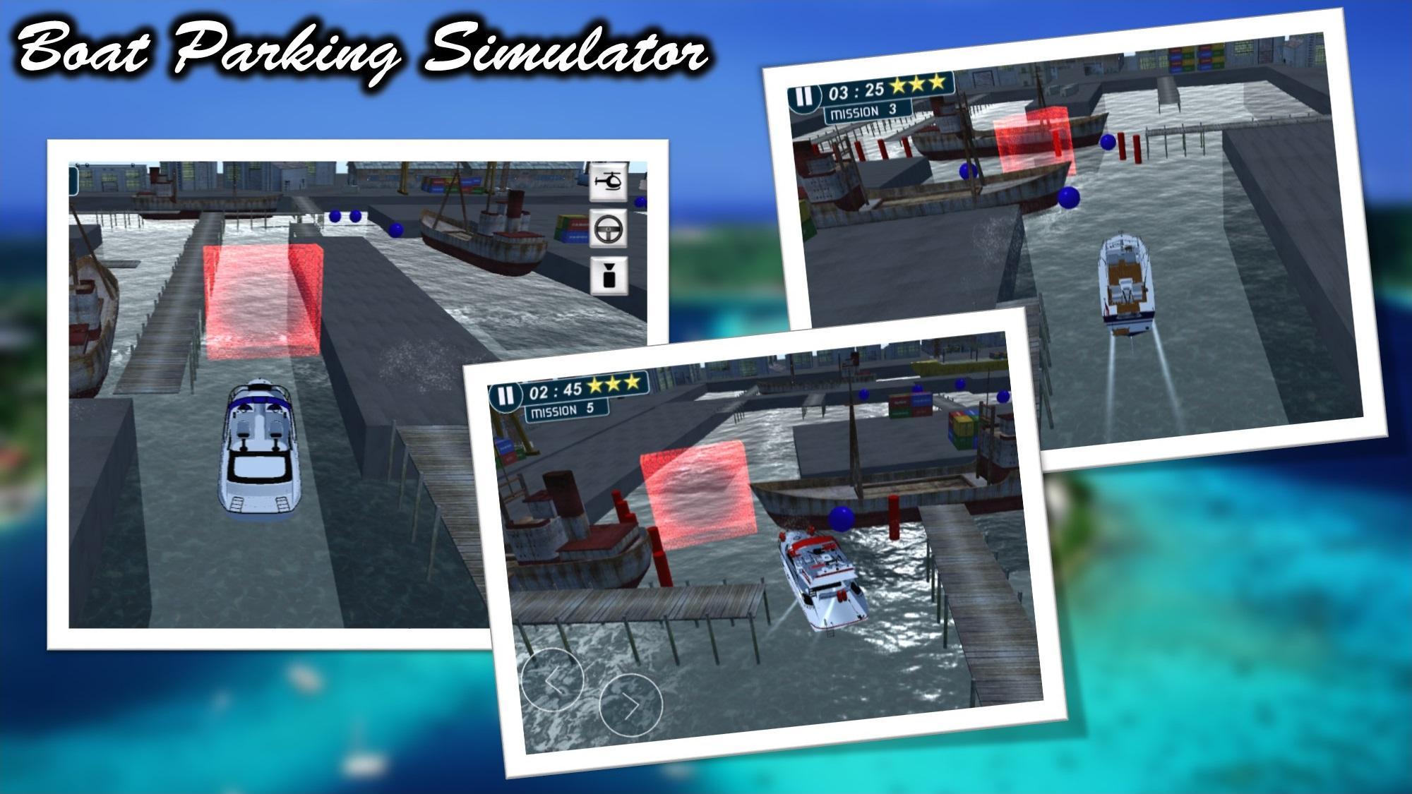BOAT PARKING 3D SIMULATOR