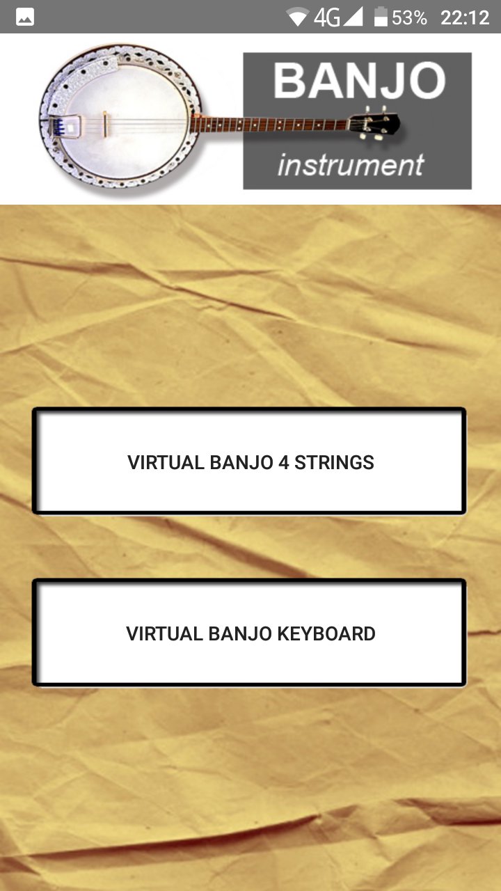 Banjo instrument