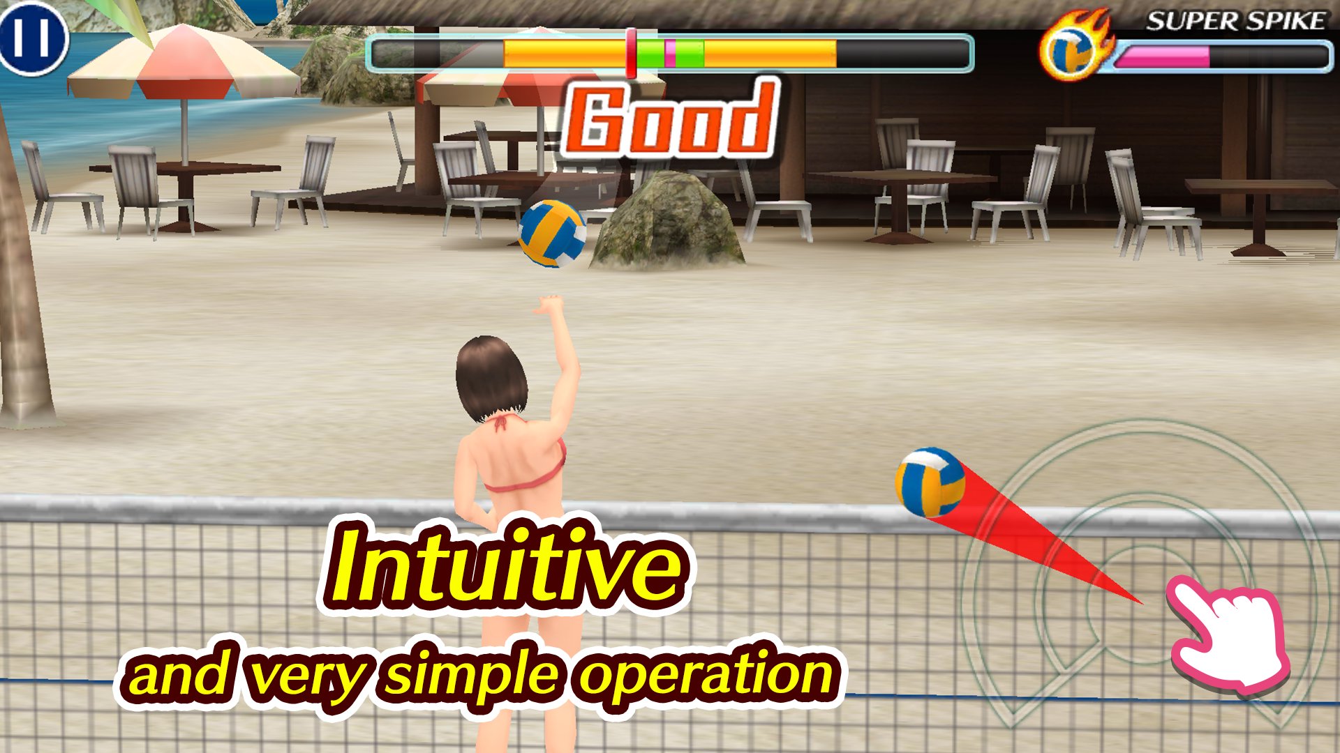 Beach Volleyball Paradise