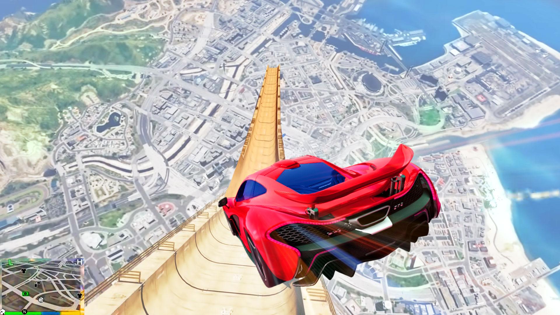 Grand Mega Ramps Stunt Race