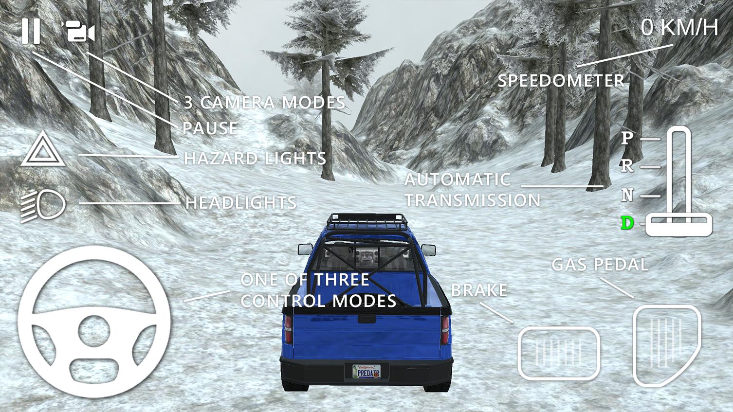 Off-Road: Winter Cliffs