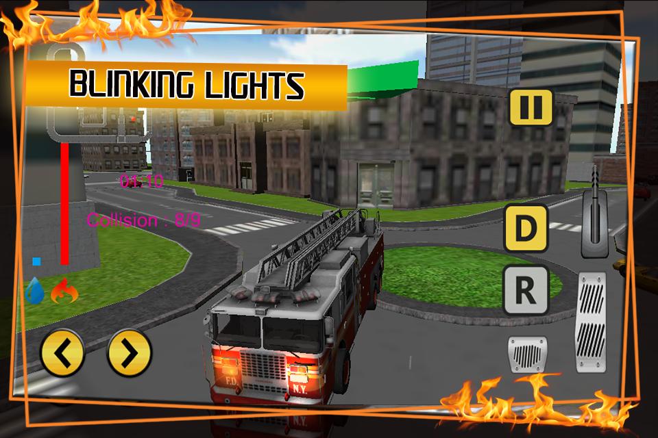 Emergency Fire Truck Rescue