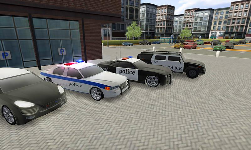 Police Parking 3D Extended 2