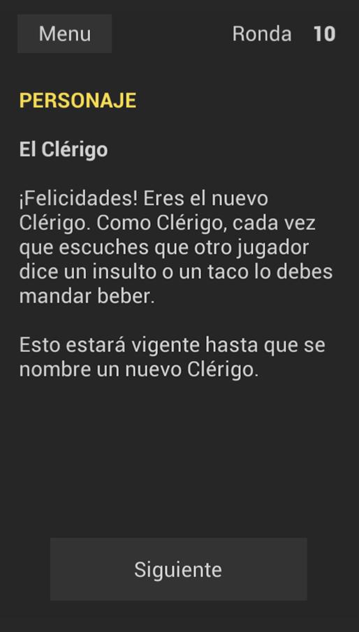 El Rey Borracho Juego de beber