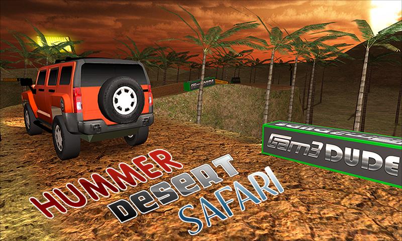 Real 4x4 Hummer Jeep Driver