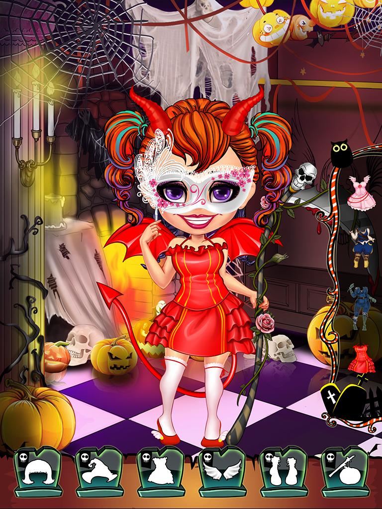 Halloween Mask Salon:Girl Game