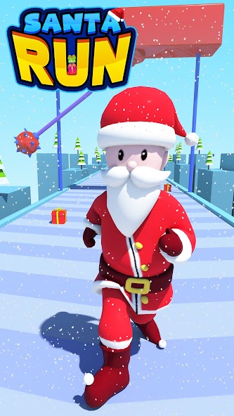 Santa Run Subway Running Games