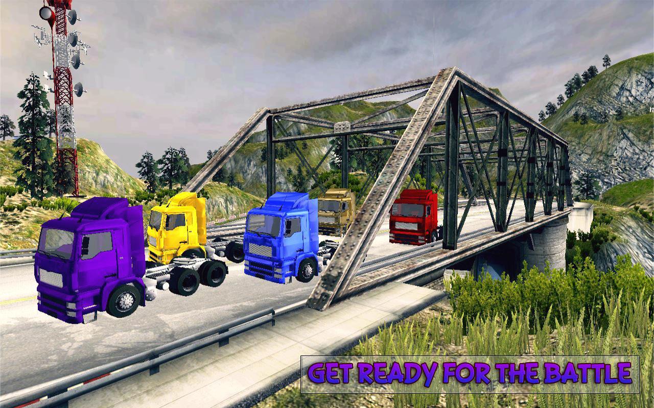 Crazy Speed Truck Hill Racing