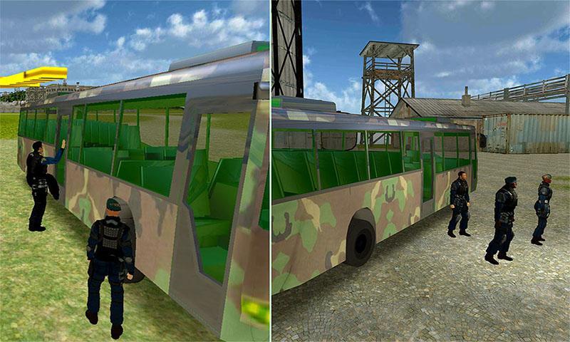 Army Bus Driver 3d Simulator
