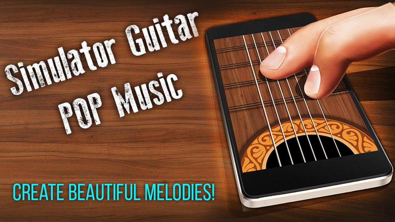 Simulator Guitar POP Music