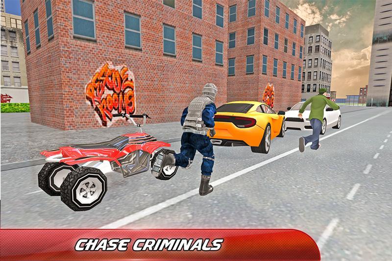 Police Quad Bike Chase