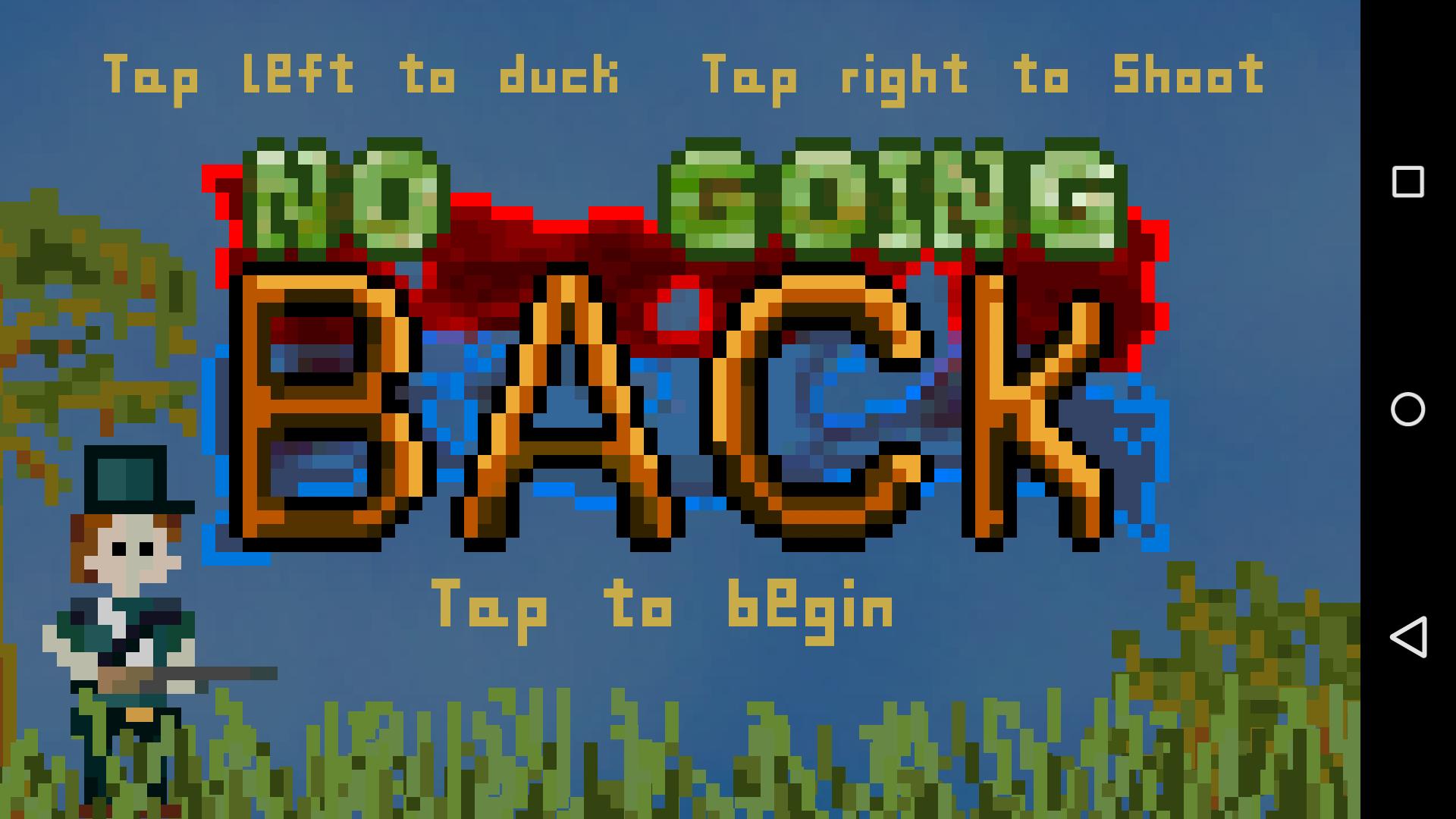 No Going Back