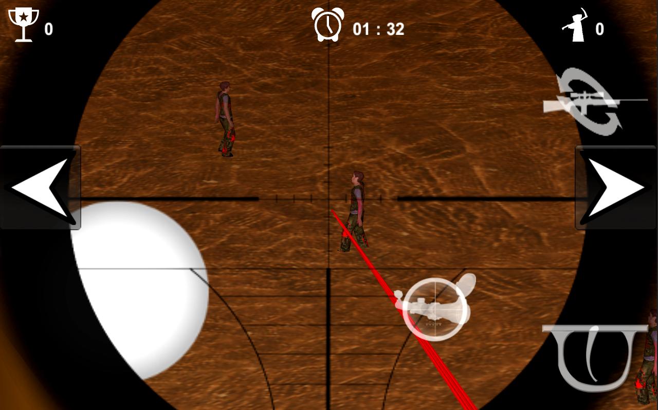 Sniper Shot 3D:Military Zombie