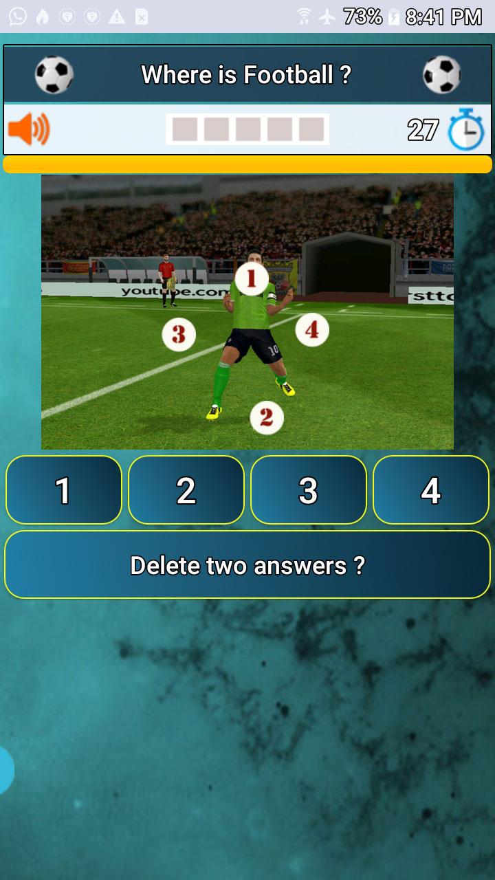 Where is the  football