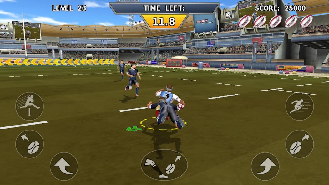 Rugby: Hard Runner