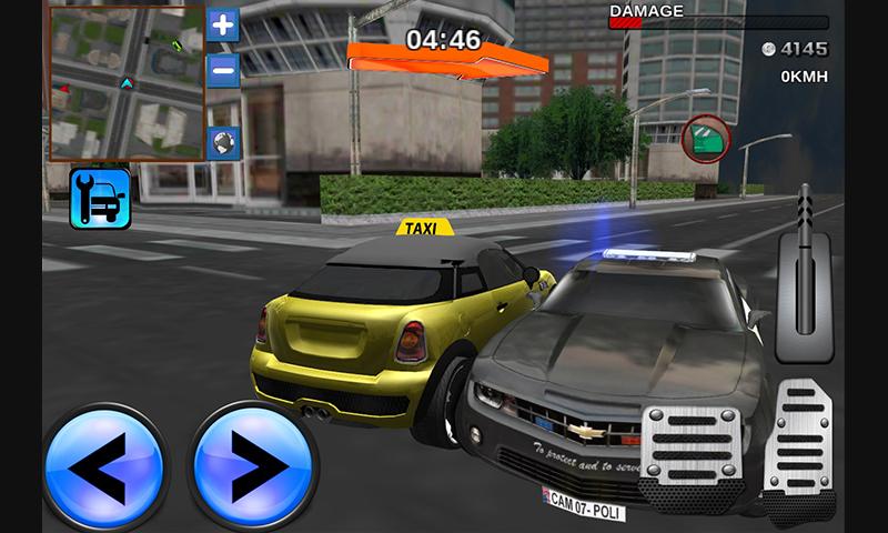 3D City Taxi Driving Mania