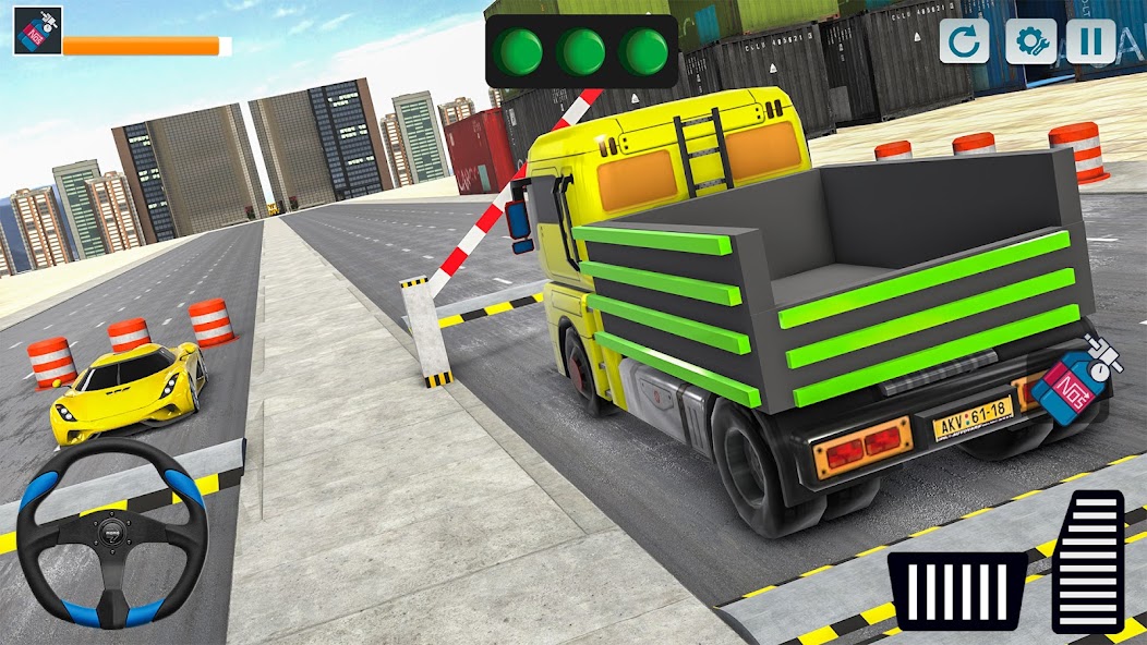 Truck Parking Truck Games 3D