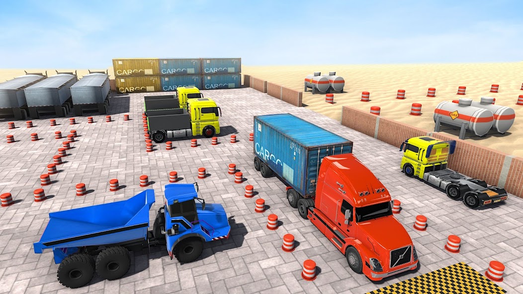 Truck Parking Truck Games 3D