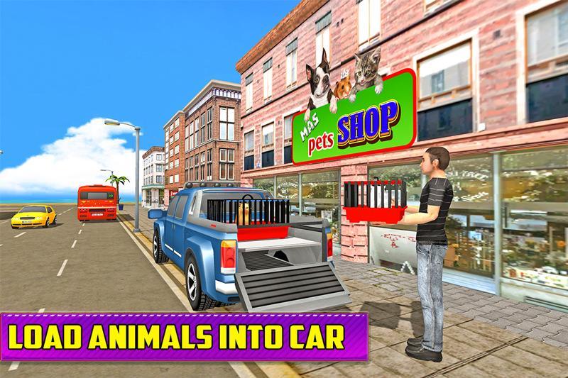 Pet Animal Transport Driving