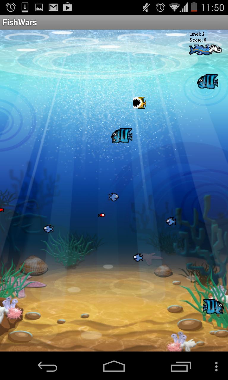 Fish battle 123