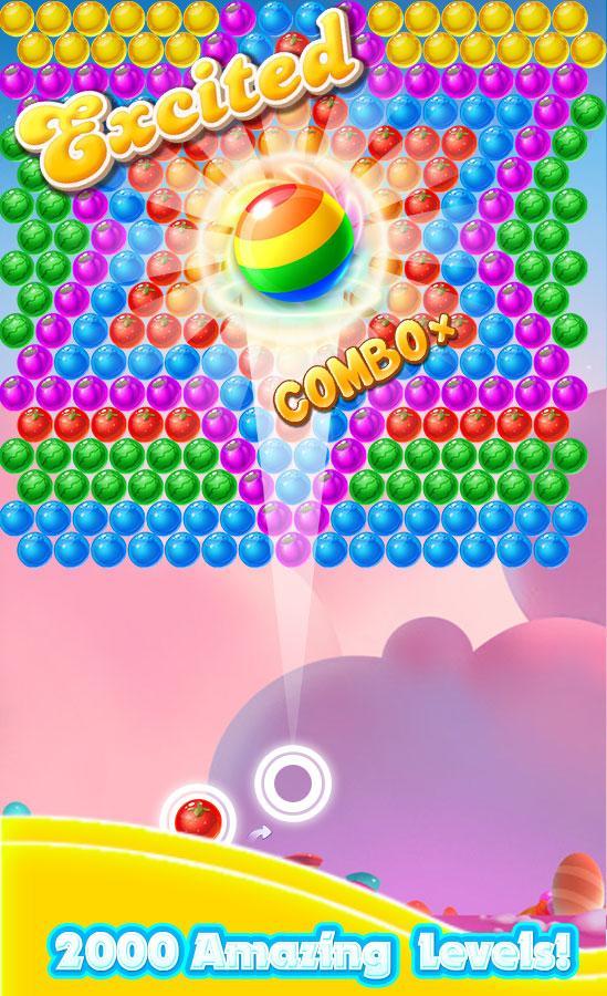 Bubble shooter fruit splash