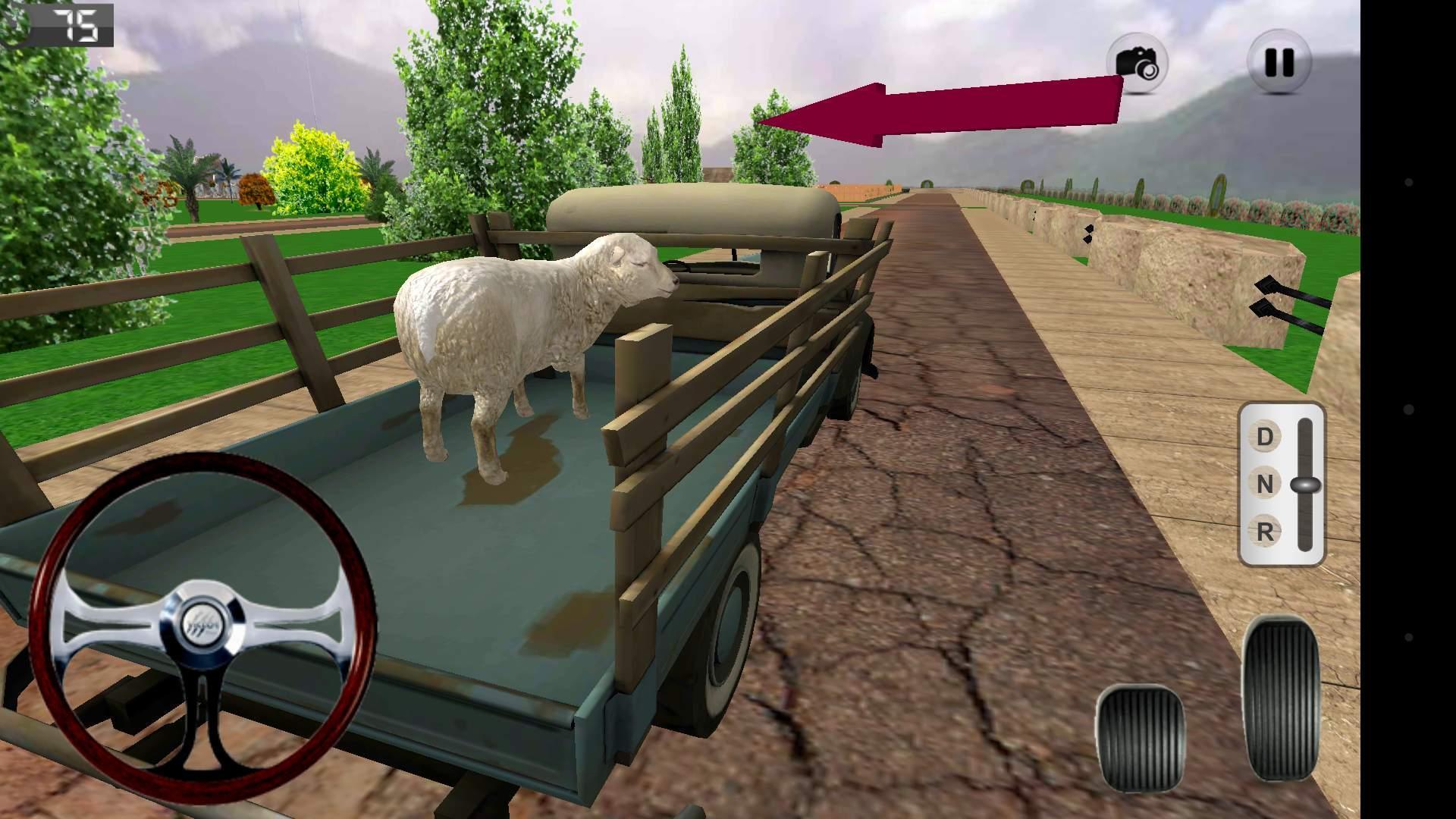 Animal Transport Truck 3D