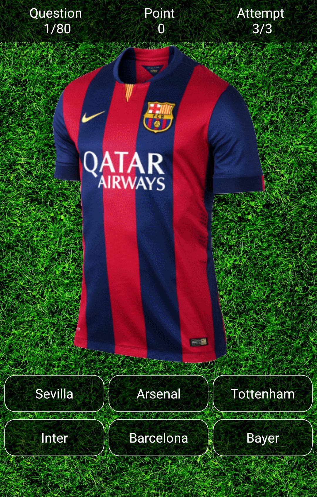 Guess the Football Club Shirt