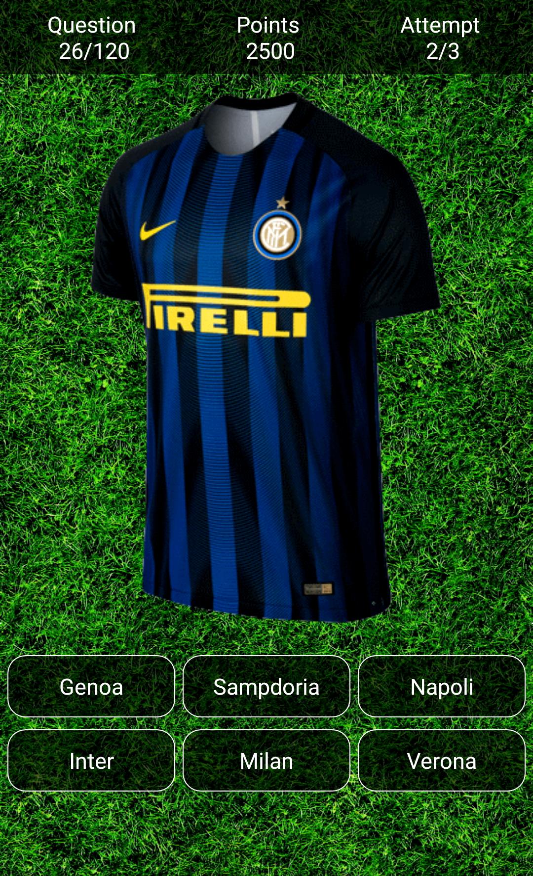 Guess the Football Club Shirt