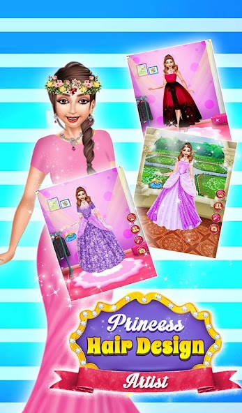Princess Hair Saloon Design