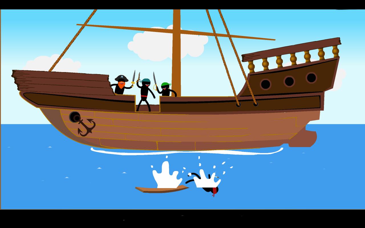 Stickman Pirate Anger