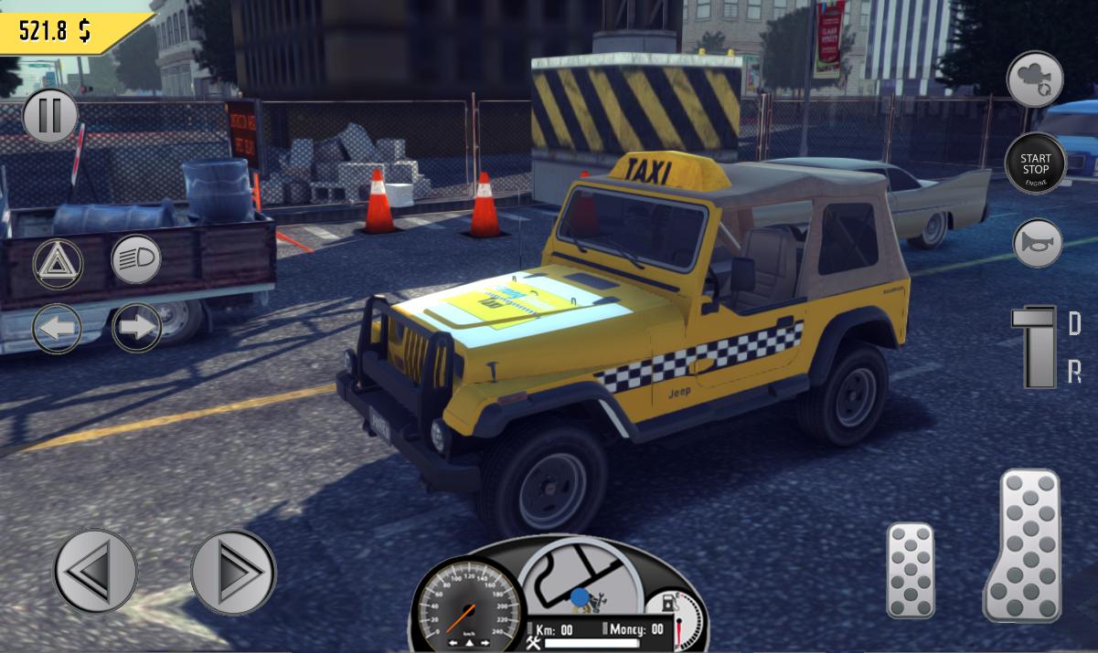 Real Taxi Sim 2018