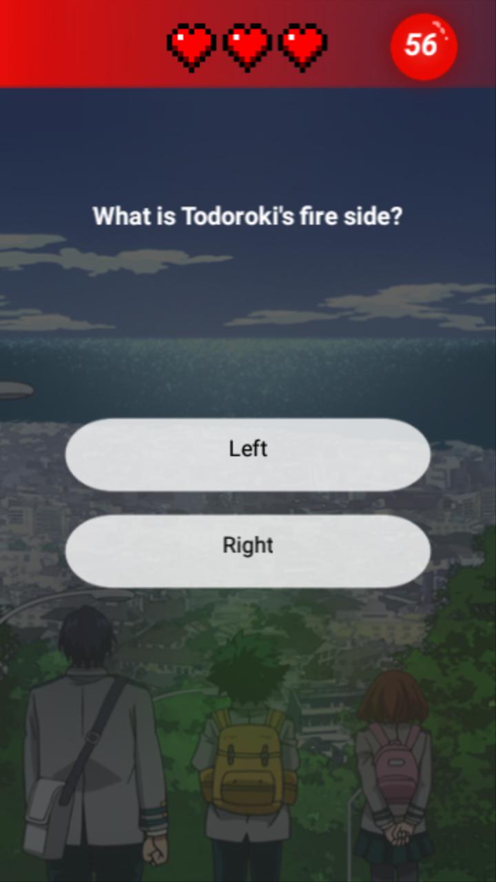 Hero Academia Quiz