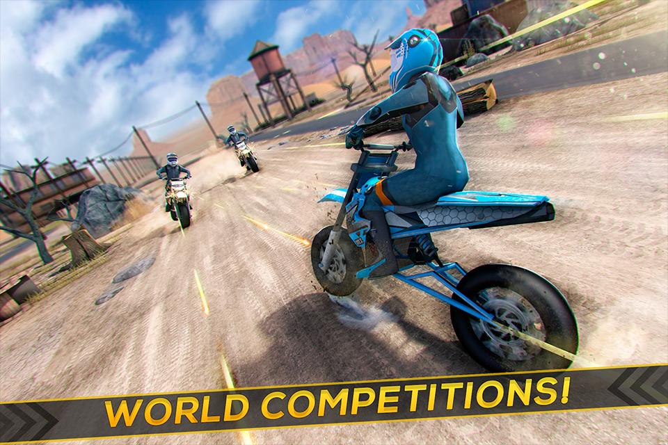 Real Motorbike 3D Scooter Race