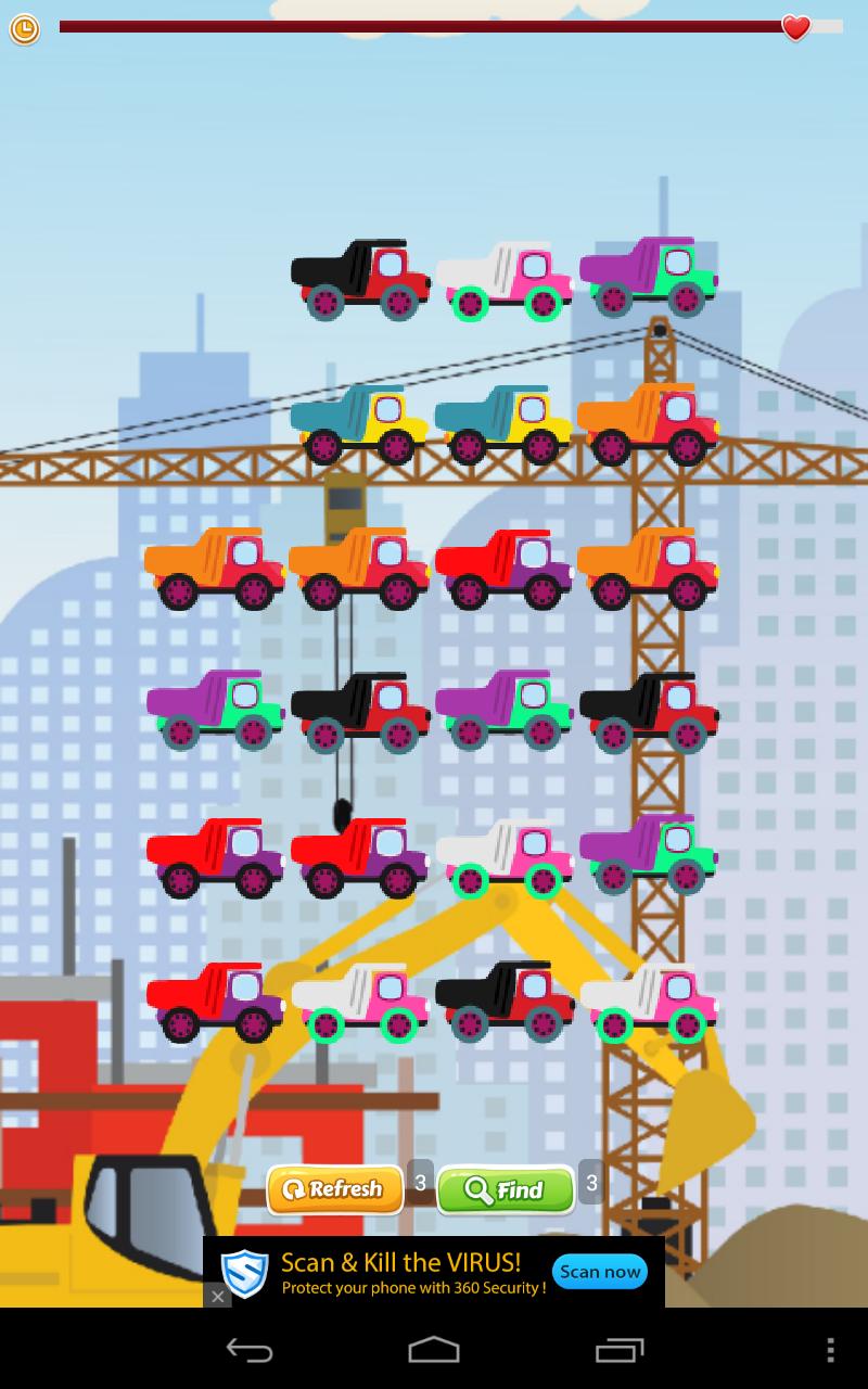 Dump Truck Game for Kids