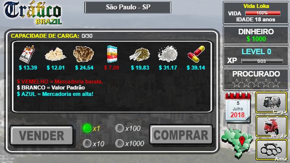 Traffic Brazil DEMO - Drugs